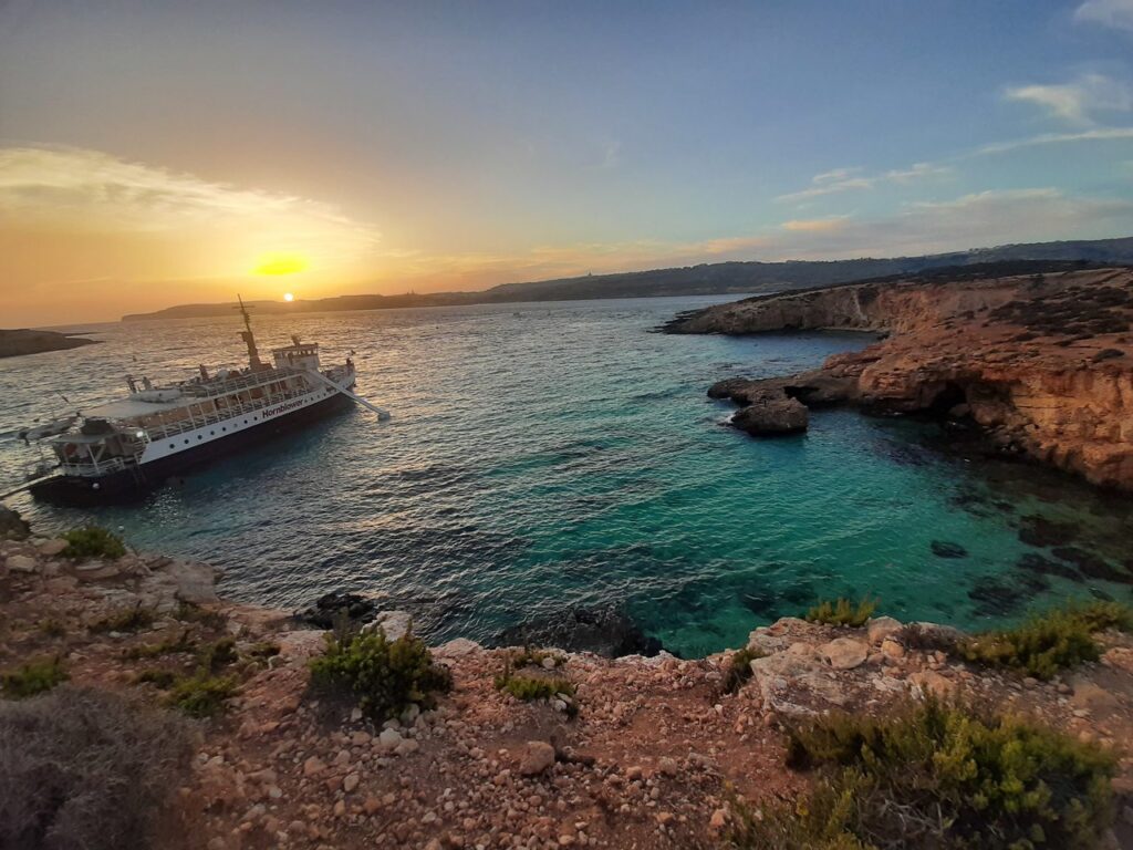 Malta Zatoka Blue Lagoon