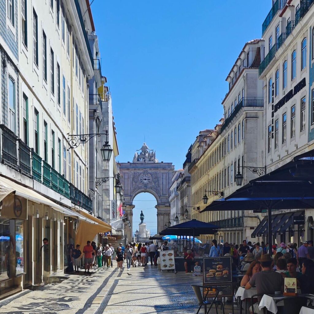 łuk triumfalny w Lizbonie