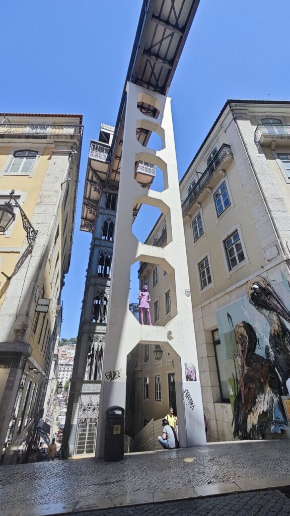 winda Santa Justa w Lizbonie